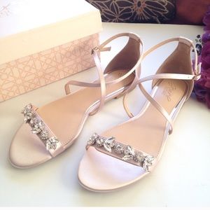 Badgley Mischka Tessy Embellished Sandal